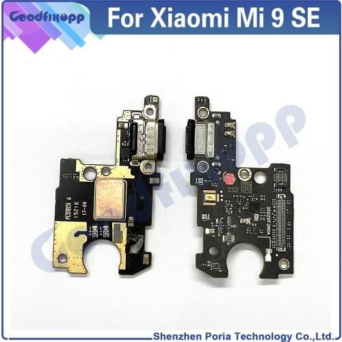 Original 100% Test For Xiaomi Mi 9 SE USB Charger Charging Port Dock Connector Flex Cable For For Xiaomi Mi 9SE Mi9SE M1903F2G