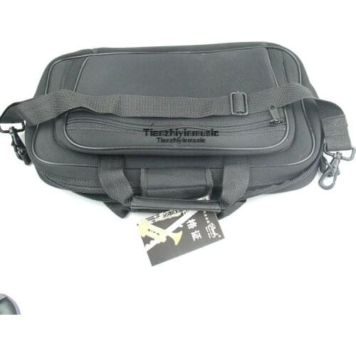 Professional Oboe Case Bag Durable Handmade Leather Woodwind Musical Instrument