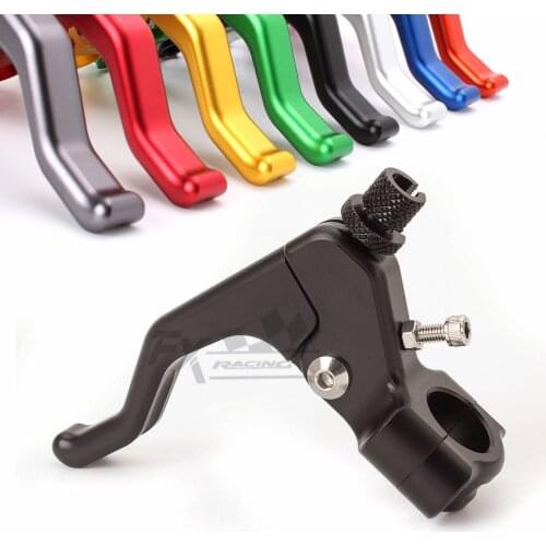 7/8" 22mm CNC Stunt Clutch Lever Pull Cable Perch System For Kawasaki Yamaha Honda Suzuki Street Bikes Motorcycles Dirt Bike