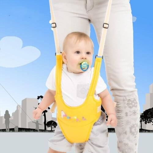 Anti-Leh thin Air mesh yellow Toddler Baby Harness Walking Assistant Learning Walk Safety Belt Harness Walker Wings Kids Leashes