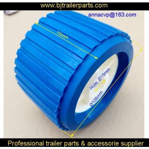 Wobble roller for boat trailer , boat trailer roller, trailer parts