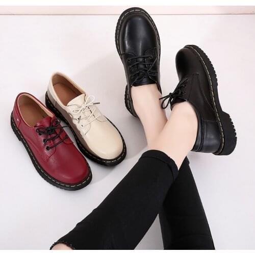 Women Original Leather Shoes Cute Concise Low-Top Shoes Outdoor Leisure Comfortable Sneakers 2021 New Brand Designer 35-40 Euro