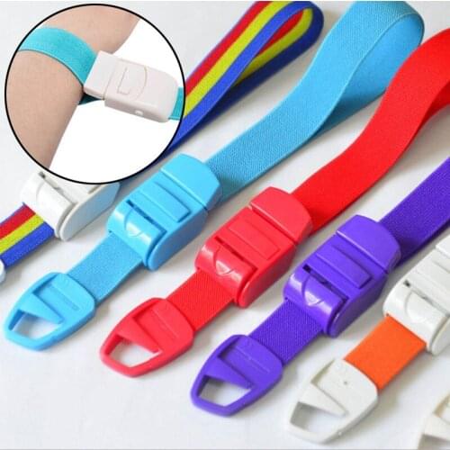 For 1Pc Quick Slow Release Paramedic Sport Emergency Tourniquet Buckle Plastic ABS Tourniquet Color Random