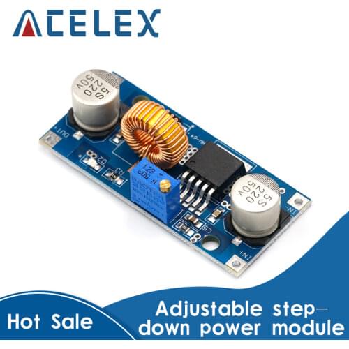 1.25-36V 5A 60W DC-DC adjustable Step-down power supply module voltage regulator module DC Buck module
