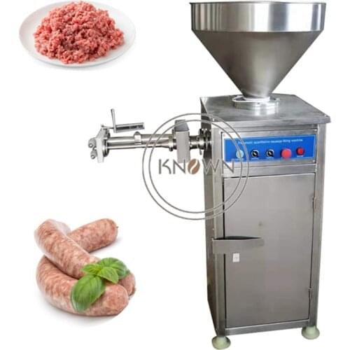 100-500kg/h 30L Electric Sausage Stuffer Enema Machine Automatic Sausage Stuffer Maker Filling Making Machine