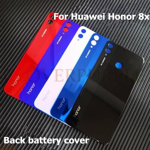 1x Back Battery Housing Glass Door Cover for Huawei Honor 8x / 8x Max Replacement Parts