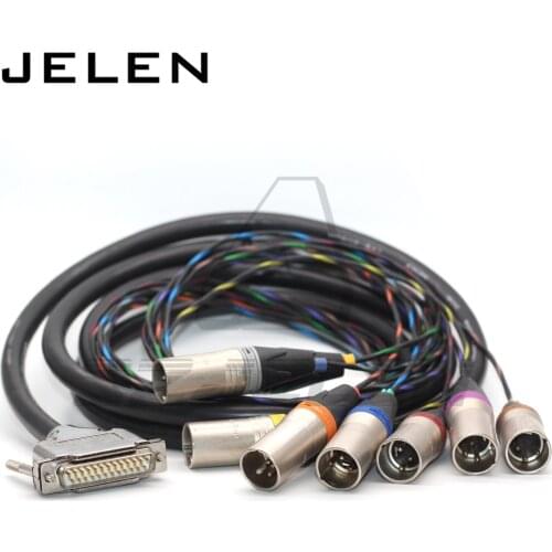 Canare MR202-8AT DB25 to NEUTRIK 8 XLR 3pin male Audio cable