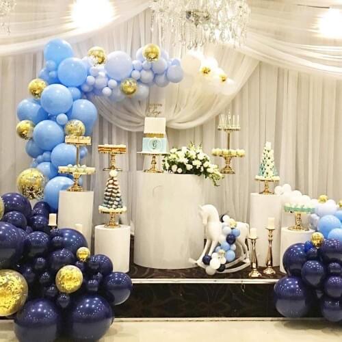 White Acrylic Square Plinth Cake Stand For Wedding Decoration senyu1908