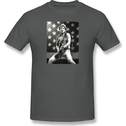 Bruce And Springsteen Five Bruce Springsteen travel Casual Graphic Good wear Tshirt USA Size T16