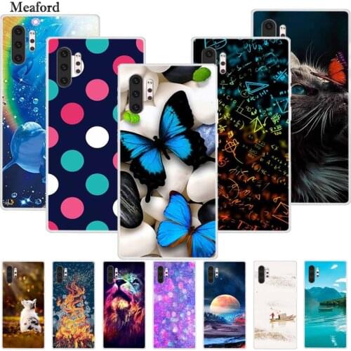 For Galaxy Note 10 Plus Case Note 10 Lite Luxury Bumper Silicone TPU Soft Cover Phone Case For Samsung Note 10+ Shockproof Coque