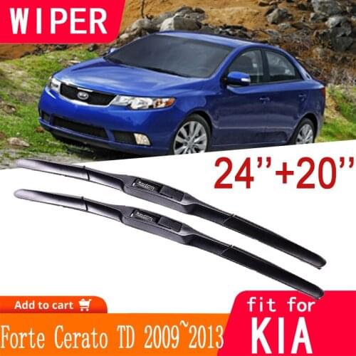 For Kia Forte 2009 2010 2011 2012 2013 Cerato K3 Koup Car Wiper Blade Car Accessories Front Windscreen Windshield Wipers Blades