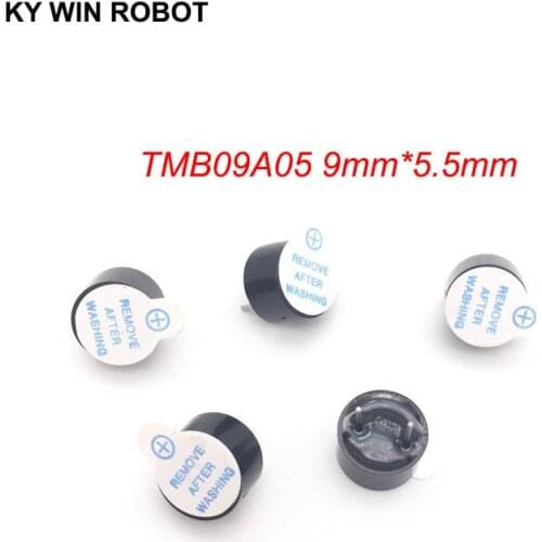 [ electronic diy kit ] 5V active buzzer Electromagnetic 9*5.5MM TMB09A05 Pitch 5mm (SOT plastic tube length acoustic )(5 pieces)