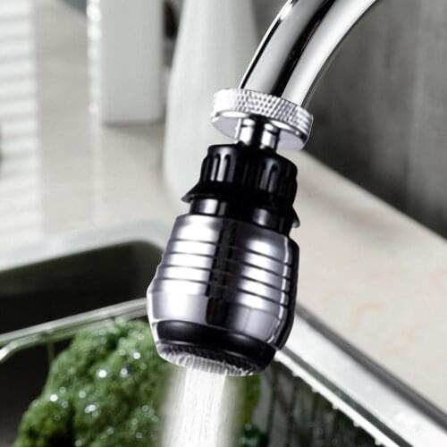 Faucet Filter Kitchen 360 Degree Rotating Head Faucet Filter Bubbler Aerosol Shower
