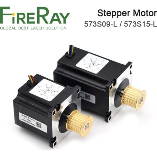 FireRay Leadshine Nema23 3Phase Stepper Motor 573S09-L and 573S15-L Shaft Dia.8mm for Co2 Laser Cutting Engraving Machine