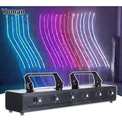 12W Animation Spot Laser Scanning Laser Light RGB 3IN1 DMX512 Control DJ Disco Party Lighting Show Laser Projector Stage Effect