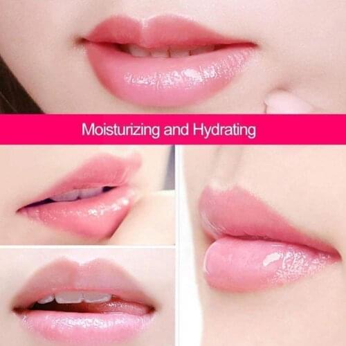 Lips Care Mask Plumper Crystal Collagen Moisture Essence Patch Cosmetics Lip Anti-Drying Skin Care Lines Diminishing Gel Y4L6