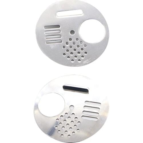 30pcs Beehive door multifunction Rotation regulation vent Air outlet Partition queen circular stainless steel beekeeping tools