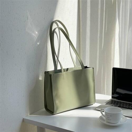 2021 spring new fashion tote bag large capacity shoulder bag commuter handbag