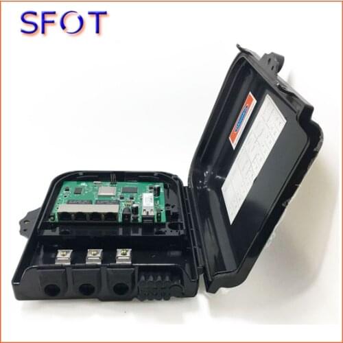 PCB board, PD with 4 ports GE, reverse POE optical network GPON ONU, 4 ports board