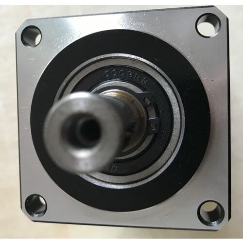 Planetary gear reducer 12 arcmin 2 Stage ratio 15:1 to 100:1 for 80mm 750w AC servo motor input shaft 19mm