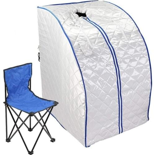 Sauna - Infrared Sauna, 1 seat 1000 W, Portable for Foldable Infrared Therapeutic Sauna (saunabox)