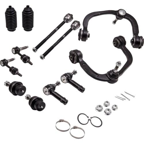 12 Pcs Control Arms Ball Joint Sway Bar Tie for Ford F-150 2004 2005 2WD K80308