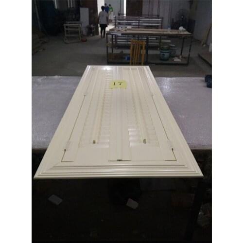 Indoor Window Shutters With Standard Tilt Bar Shading Customizable No Lacquer Left And Right Biparting Open Modern French Window