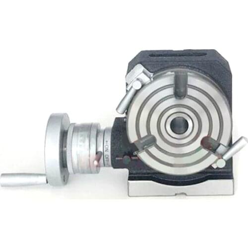 HV5 diameter 125mm vertical and horizontal milling machine horizontal vertical rotary table high precision