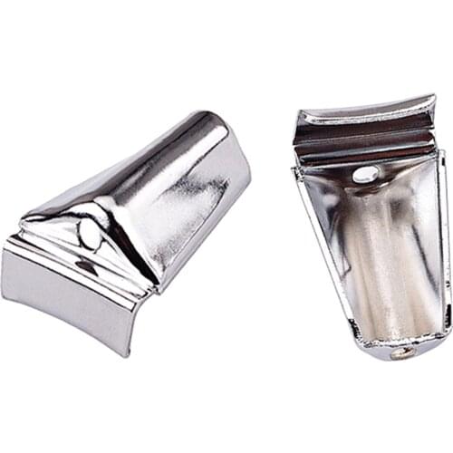 2Packs Iron Triangle Drum Claw Hook for Bass Snare Drum Parts Accessories, Chrome-plated surface, anti-rust and anti-corrosion