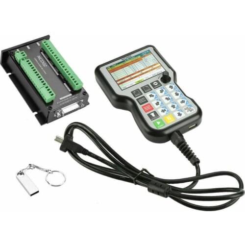 3 Axis NCH-02 CNC Handheld Motion Controller with Pendant Offline Stand Alone