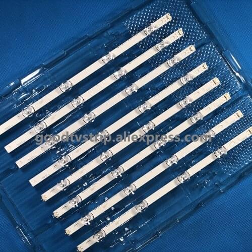 8 PCS/set LED srip DRT4.0 40"A B type SVL400 for LG 40FL5300J INNOTEK 40FL5400 DRT 4.0 40"A B 4 LEDs 41.5cm