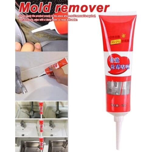Mildew Remover Gel Wall Mold Tile Cleaner Bathroom Porcelain Floor Caulk For Home D1