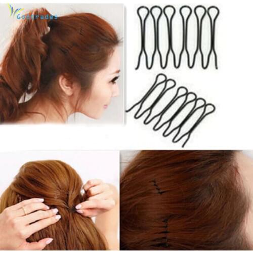 Gootrades 2 Pcs Women Girl POP Styling Hair Clip Stick Bun Maker Hair Accessories Braid Tool