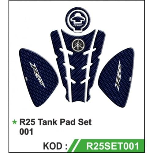 YAMAHA R25 TANK PAD SET 2014-2018 461284606