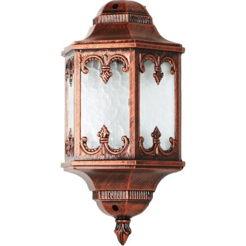 Novelty Outdoor Wall Sconce Fence Front Door Backyard Lights E27 Ac85-265v Lamp Landscape Lighting Wall Lamps