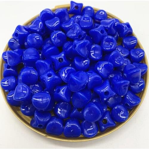 Wholesale 50pcs/lot 8mm Acrylic Beads Spacer Loose Beads For Jewelry Making DIY Bracelet Earring #QT13