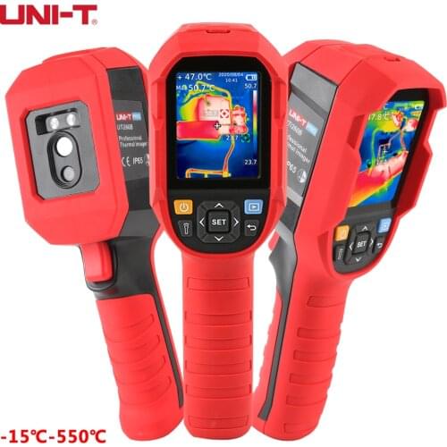 UNI-T UTi260B Infrared Thermal Imager Real - Time Thermal Sensor for Industrial Testing of Underfloor Heating Pipe Thermometer