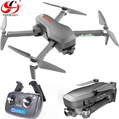2020 X7 PRO GPS Drone With 2-axis Anti-shake Self-stabilizing Gimbal Camera 4K HD 5G WIFI FPV Brushless Quadcopter Support TF