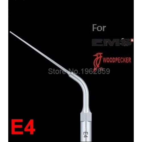 5pcs E4 scaler tips tools for dentist teeth whitening dental instrument ultrasonic dental scaler tip for EMS & Woodpecker