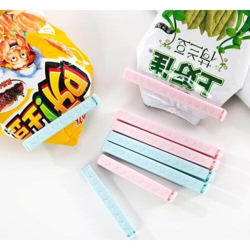 5PCS Food Sealing Clamps Prevent Moisture Keep Food Fresh Sealing Clips Plastic Tool Kitchen Accessories For Oatmeal Chips Snack