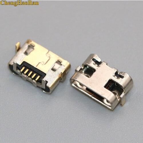 ChengHaoRan 500pcs For Huawei Y5 II CUN-L01 Micro USB jack Charging Port Charger Connector socket power plug dock Replacement