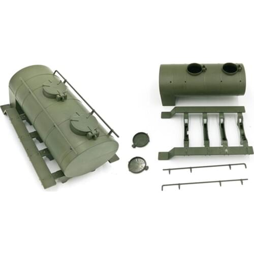 For WPL B24 B16 B36 RC Car Simulation Train Oil Transportation Tank Truck-Tank Model Remote Control Remodel Accessory Parts