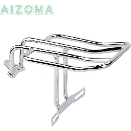 Motorcycle Drag Specialties Rear Fender Luggage Rack For Harley Touring Electra Glide Road Glide FLHTC FLTR 98-06 w/ Solo Seats