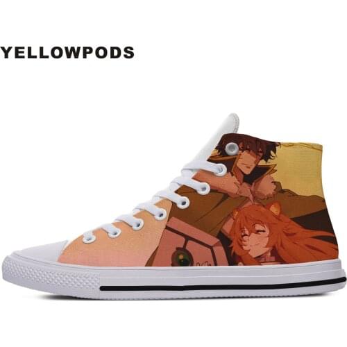 Mens Casual Shoes Hot Unisex Japan Anime Tate No Yuusha The Rising Of The Shield Hero Canvas Breathable Casual Shoes