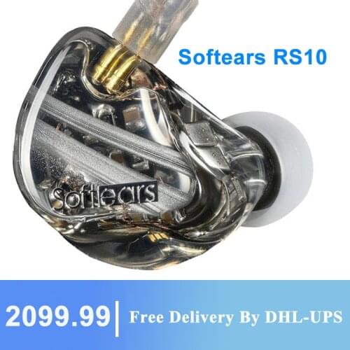 Softears RS10 10BA IEM Reference Sound Series In-Ear Monitor Earphone