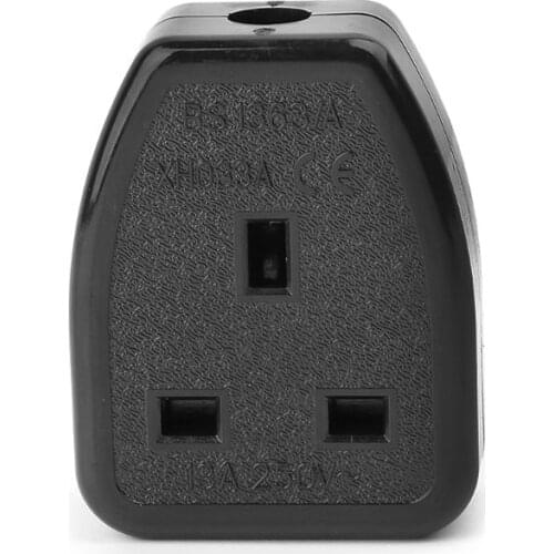 13A 250V Assembled UK Standard Power Socket Wiring Outlet Adaptor British Plug