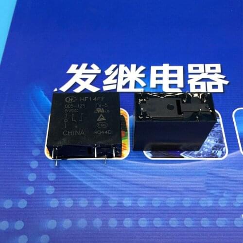 HF14FF-005-1ZS 5VDC 10A 277VAC relays