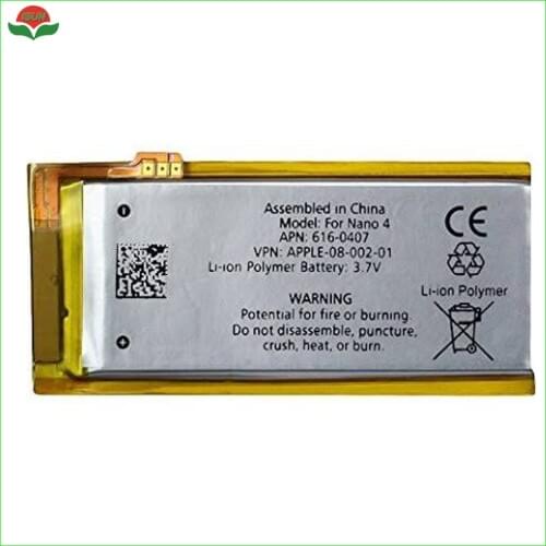 ISUN 10pcs/lot Original Quality Nano 4 Polymer Battery Replacement for iPod Nano 4 4th Gen
