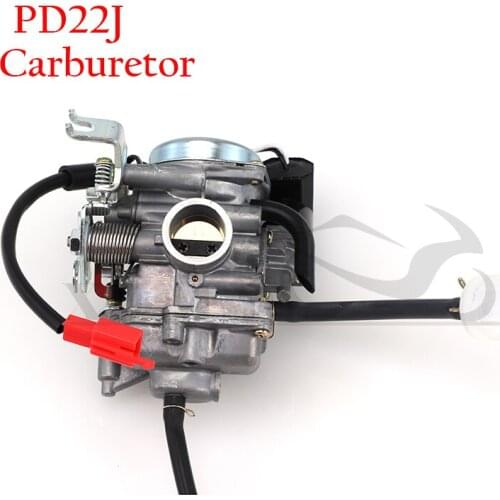 Motorcycle carbohydrate carburetor, suitable for China PD22J 50cc 60cc 80cc 100cc 139QMB 139QMA Scooter Moped ATV Kart