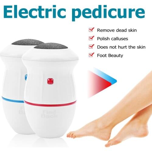 USB Rechargeable Foot Grinder Electric Foot File Vacuum Dead Skin Callus Remover for Household Healthy Foot Supply